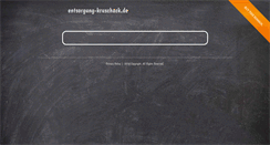 Desktop Screenshot of entsorgung-kruschack.de